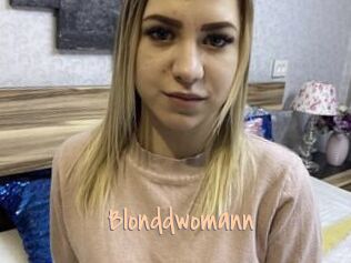 Blonddwomann
