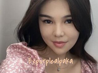 Expurplealpaka