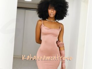 Kahannamontrese